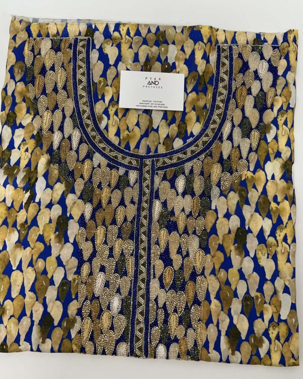 Kuwhar yellow and blue - #14